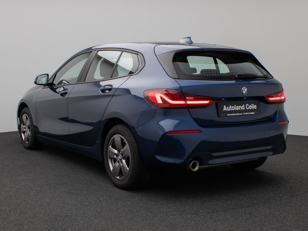 BMW 118 2023 г. Синий, пробег 42672 км