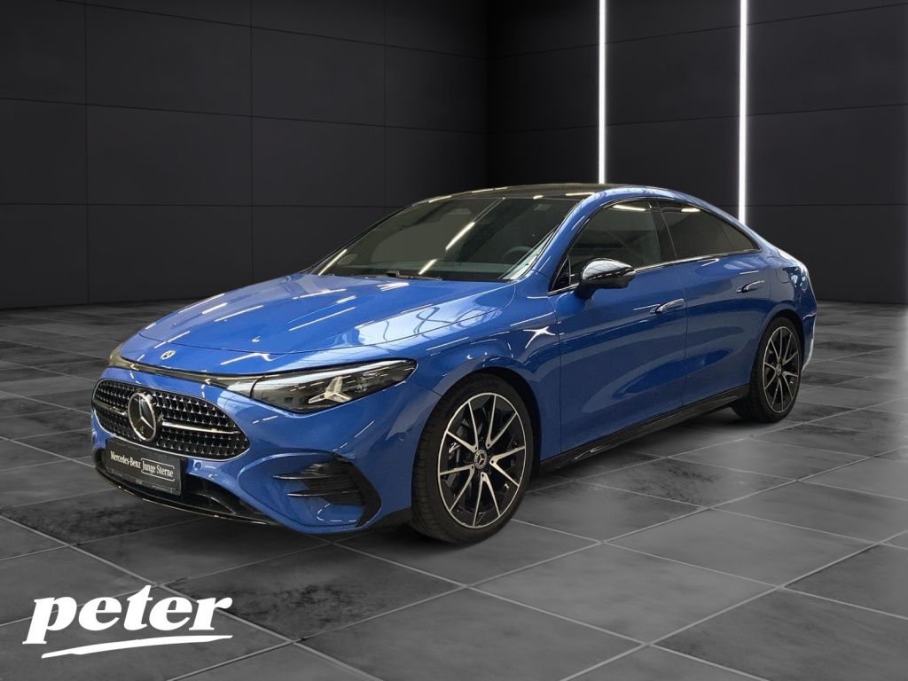 Mercedes-Benz CLA 200 2026 г. Синий, пробег 8000 км