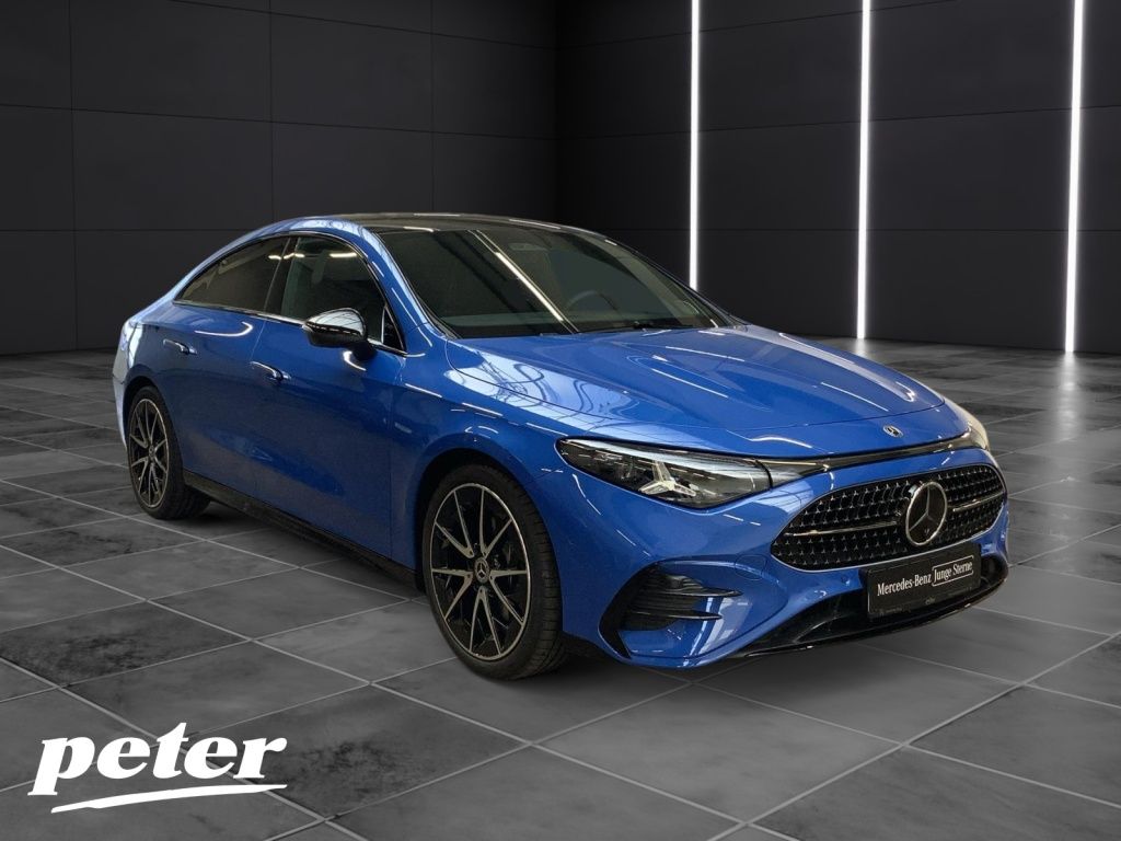 Mercedes-Benz CLA 200 2026 г. Синий, пробег 8000 км