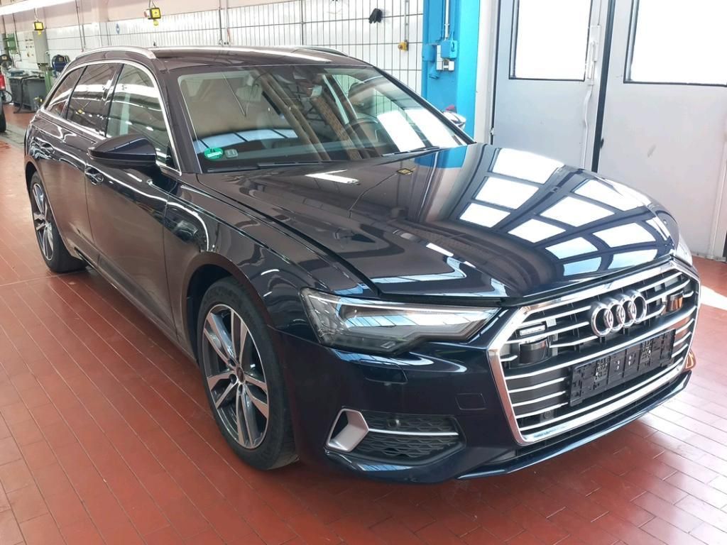 Audi A6 2023 г. Синий, пробег 46203 км