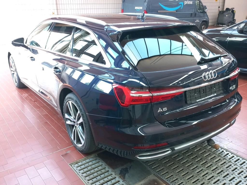 Audi A6 2023 г. Синий, пробег 46203 км