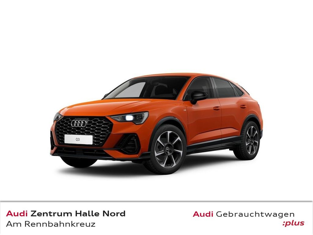 Audi Q3 2022 г. Оранжевый, пробег 43200 км