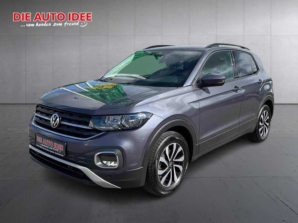 Volkswagen T-Cross 2022 г. Серый, пробег 31900 км