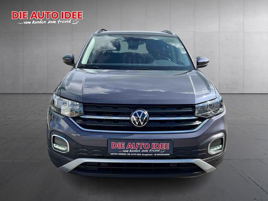 Volkswagen T-Cross 2022 г. Серый, пробег 31900 км