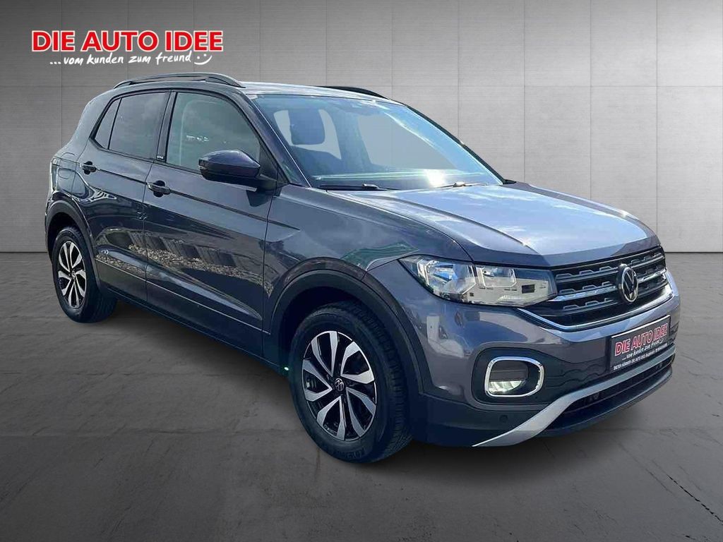 Volkswagen T-Cross 2022 г. Серый, пробег 31900 км