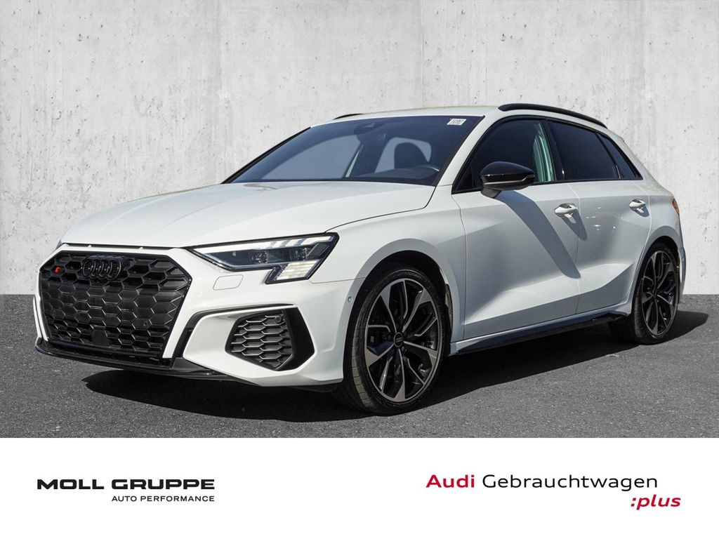 Audi S3 2023 г. Белый, пробег 49034 км