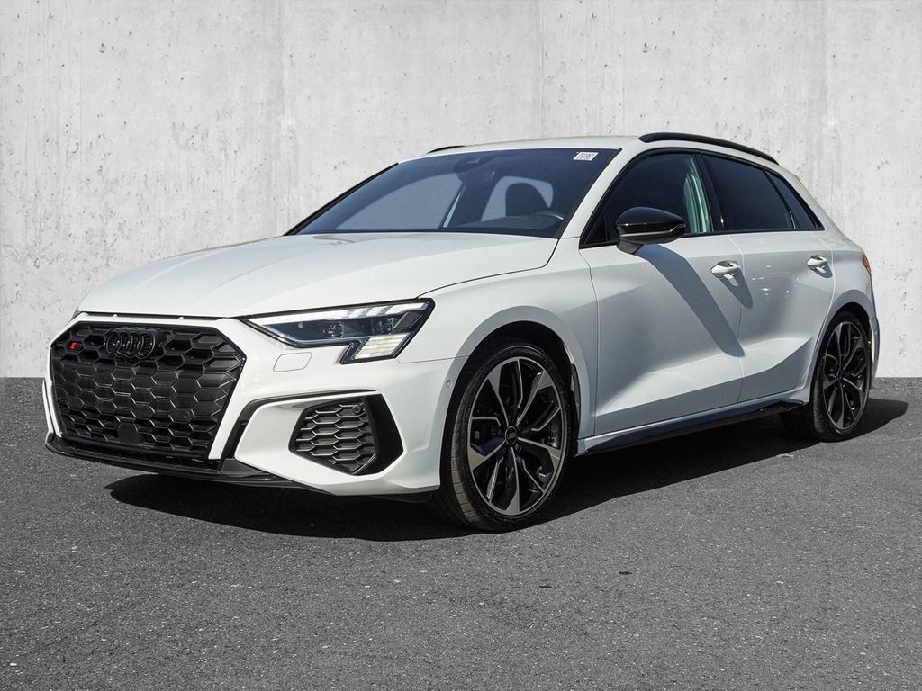Audi S3 2023 г. Белый, пробег 49034 км
