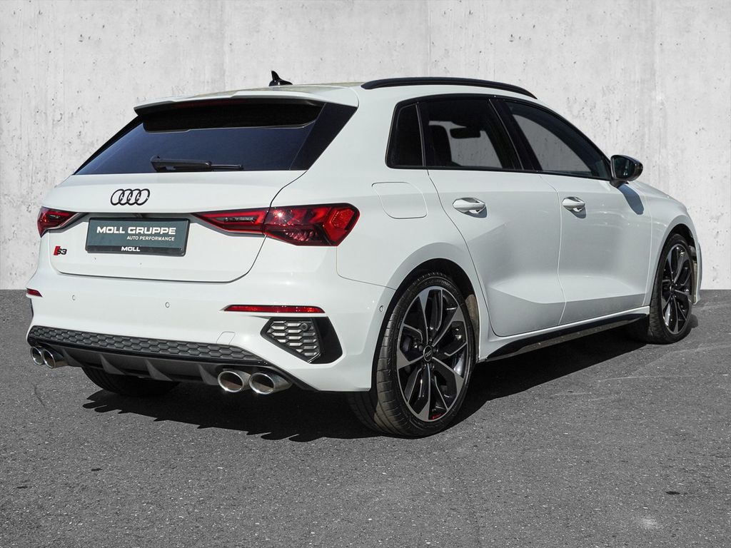 Audi S3 2023 г. Белый, пробег 49034 км