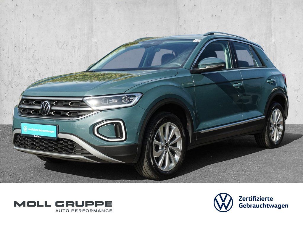 Volkswagen T-Roc 2023 г. Синий, пробег 37764 км