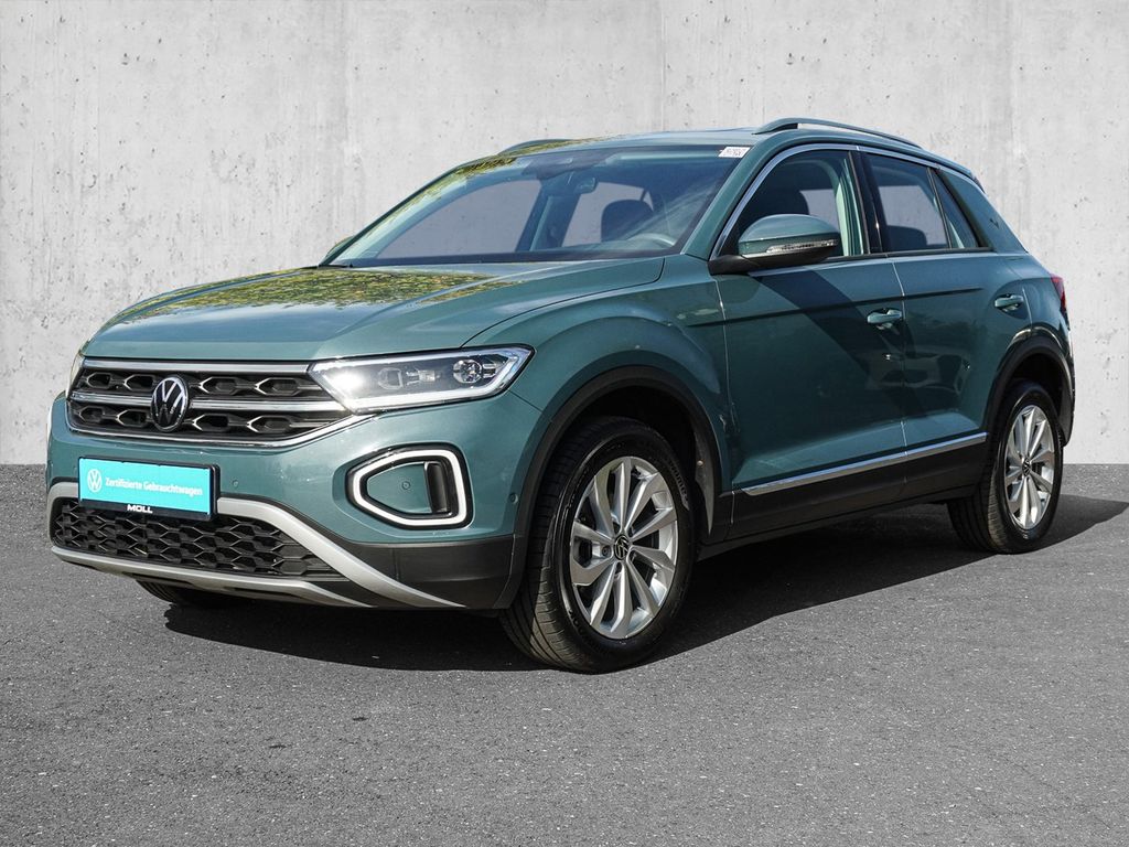 Volkswagen T-Roc 2023 г. Синий, пробег 37764 км