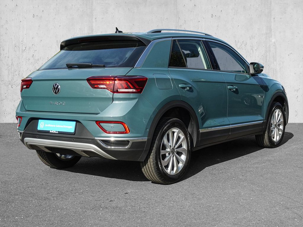 Volkswagen T-Roc 2023 г. Синий, пробег 37764 км