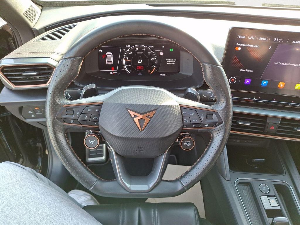Cupra Formentor 2022 г. Чёрный, пробег 56350 км