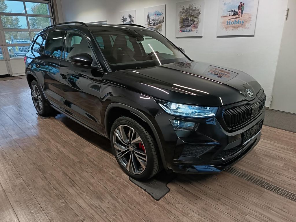 Skoda Kodiaq 2024 г. Чёрный, пробег 33631 км