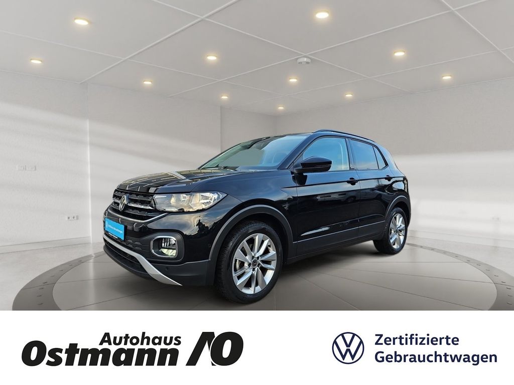 Volkswagen T-Cross 2023 г. Чёрный, пробег 36694 км