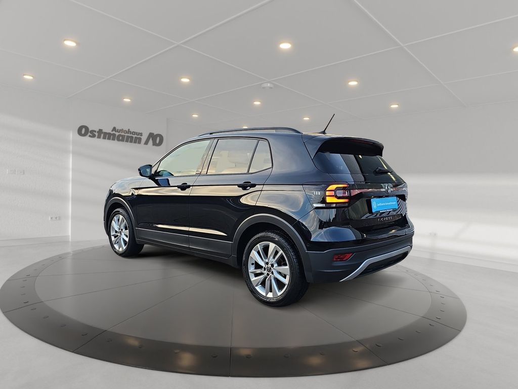 Volkswagen T-Cross 2023 г. Чёрный, пробег 36694 км