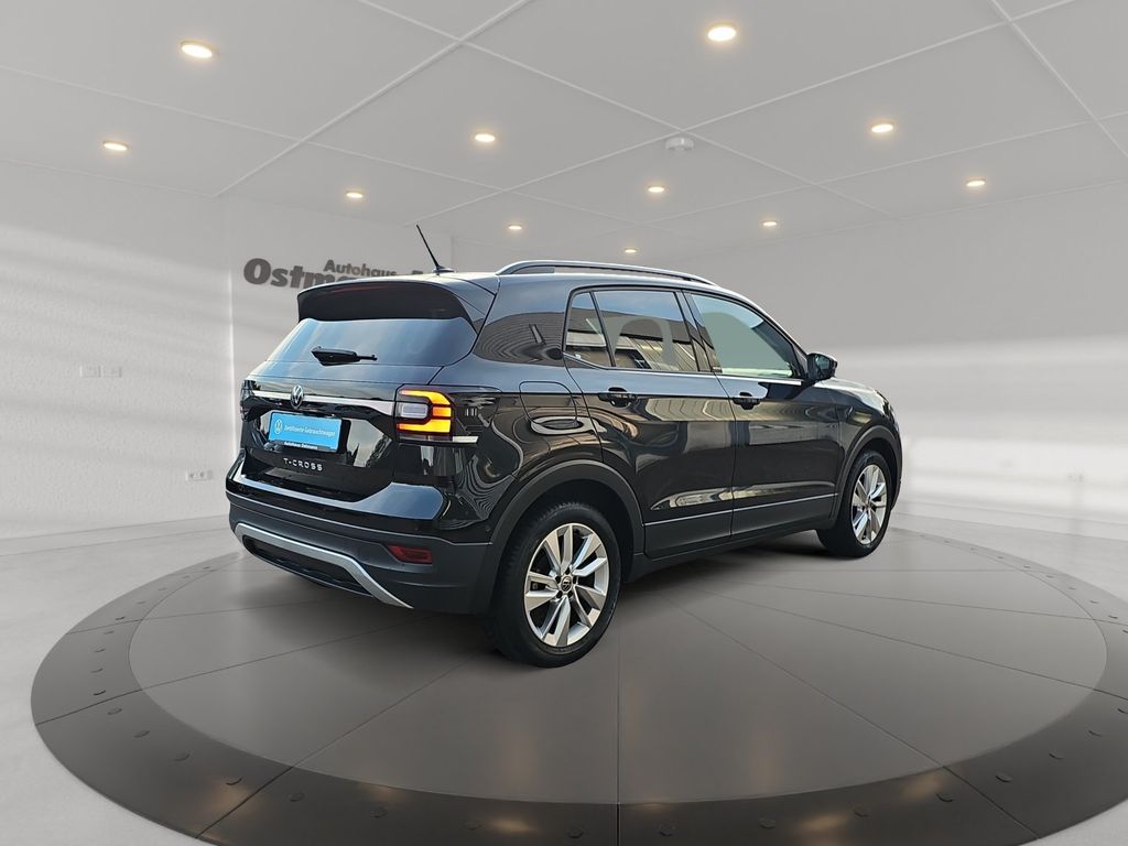 Volkswagen T-Cross 2023 г. Чёрный, пробег 36694 км