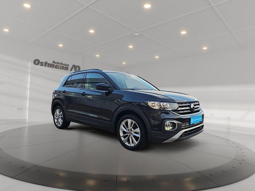 Volkswagen T-Cross 2023 г. Чёрный, пробег 36694 км