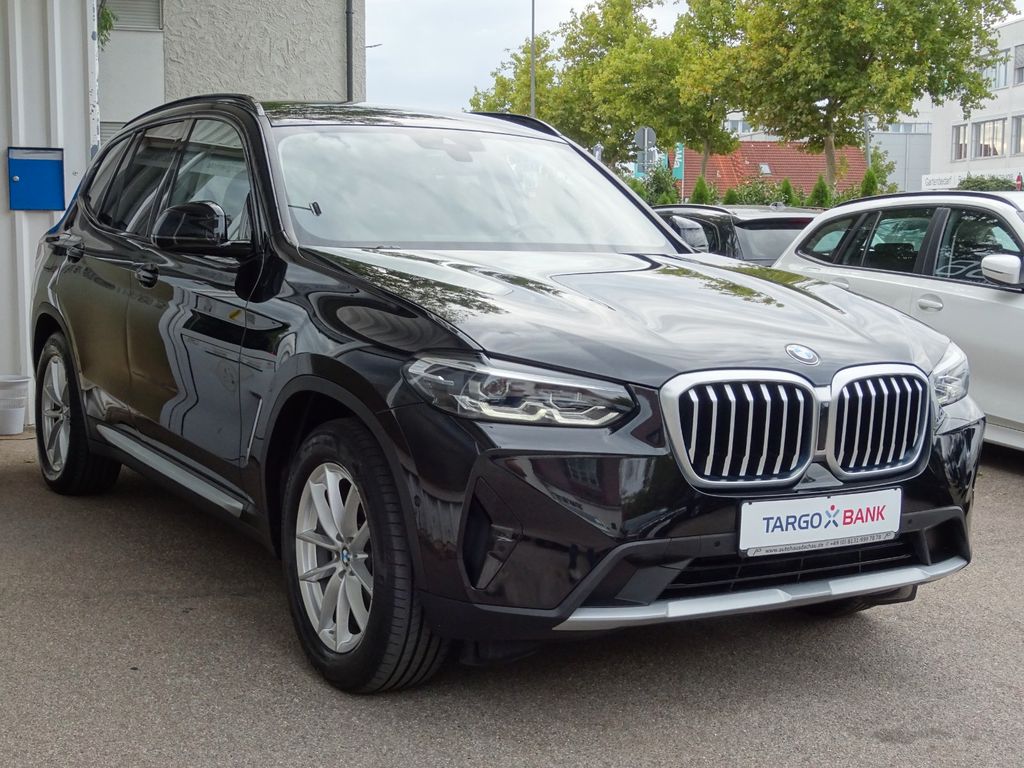 BMW X3 2023 г. Чёрный, пробег 57300 км