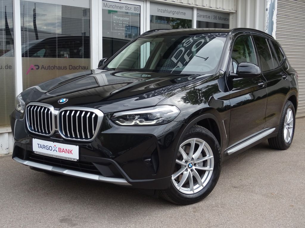BMW X3 2023 г. Чёрный, пробег 57300 км