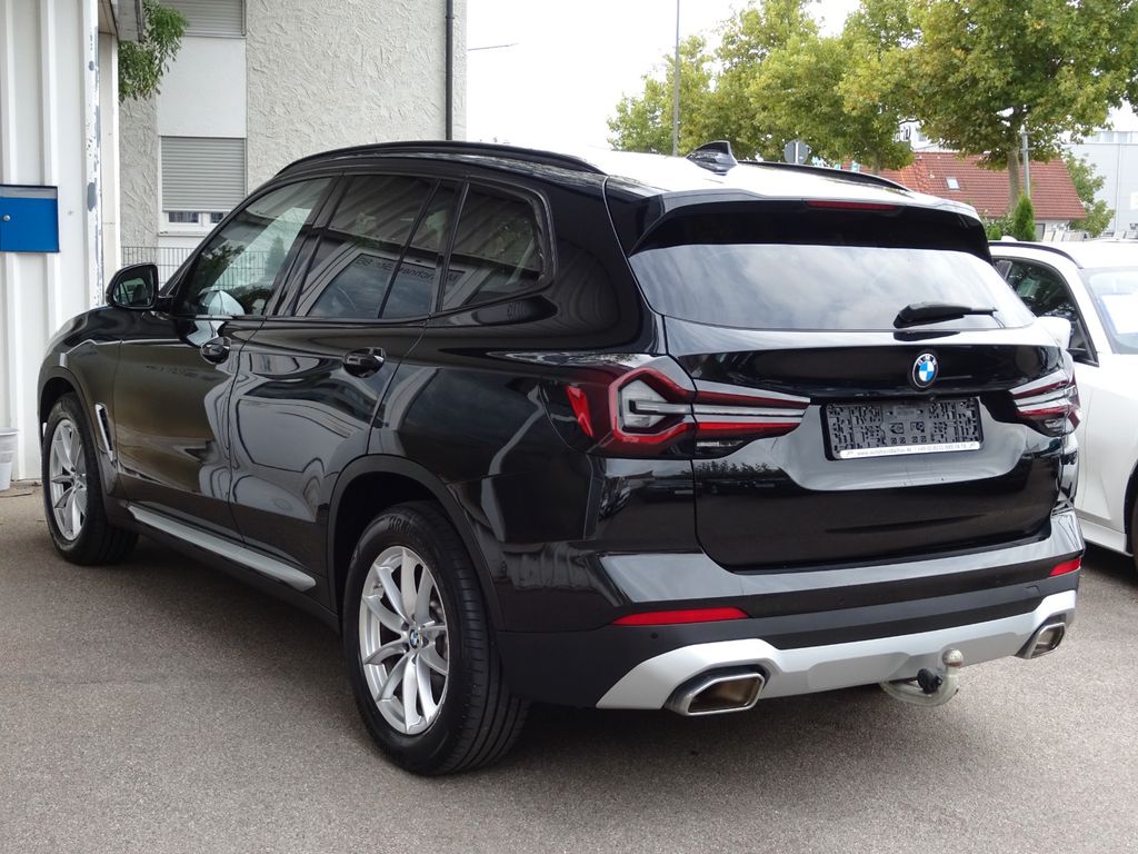 BMW X3 2023 г. Чёрный, пробег 57300 км