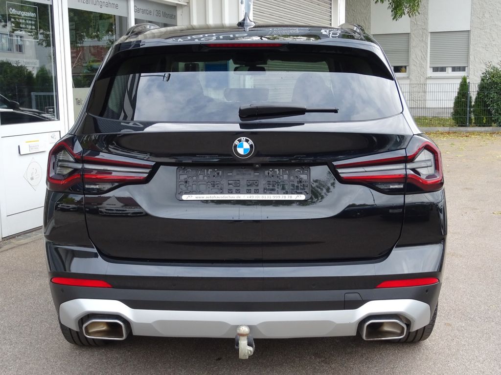BMW X3 2023 г. Чёрный, пробег 57300 км