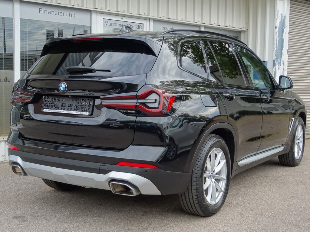 BMW X3 2023 г. Чёрный, пробег 57300 км