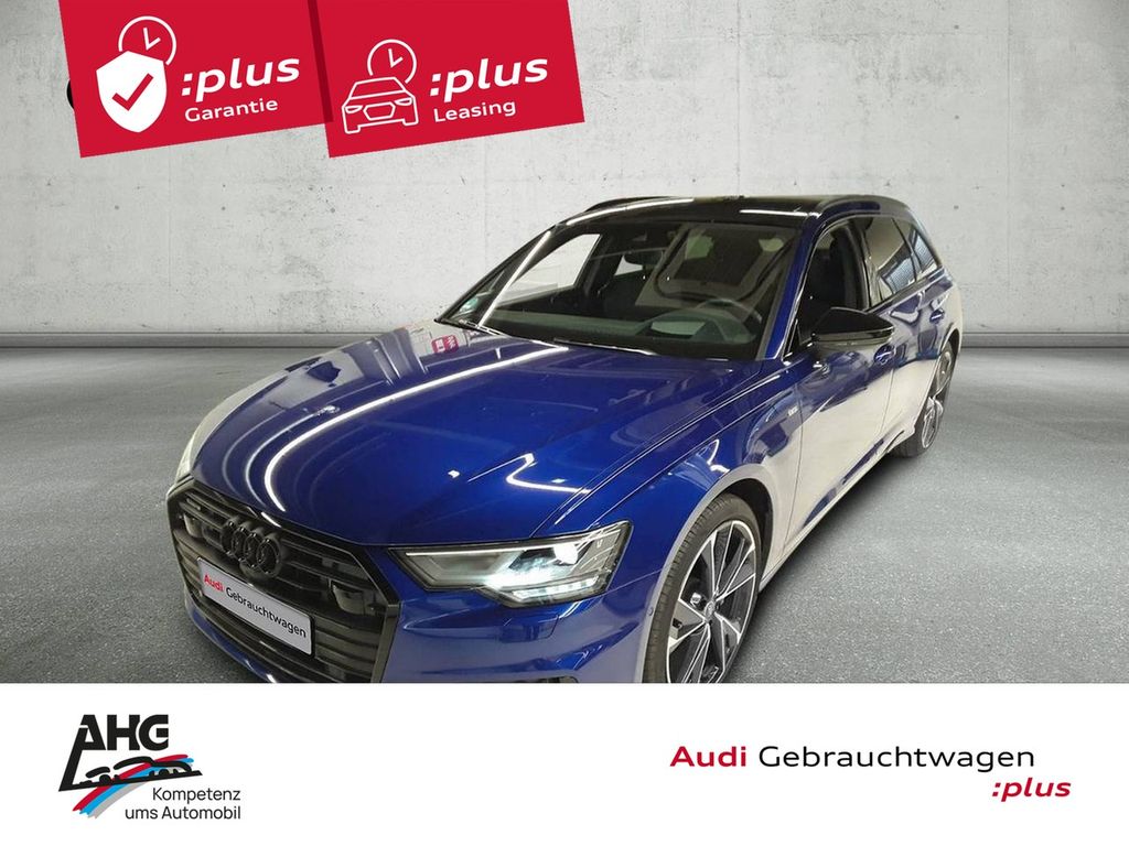 Audi A6 2022 г. Синий, пробег 41330 км
