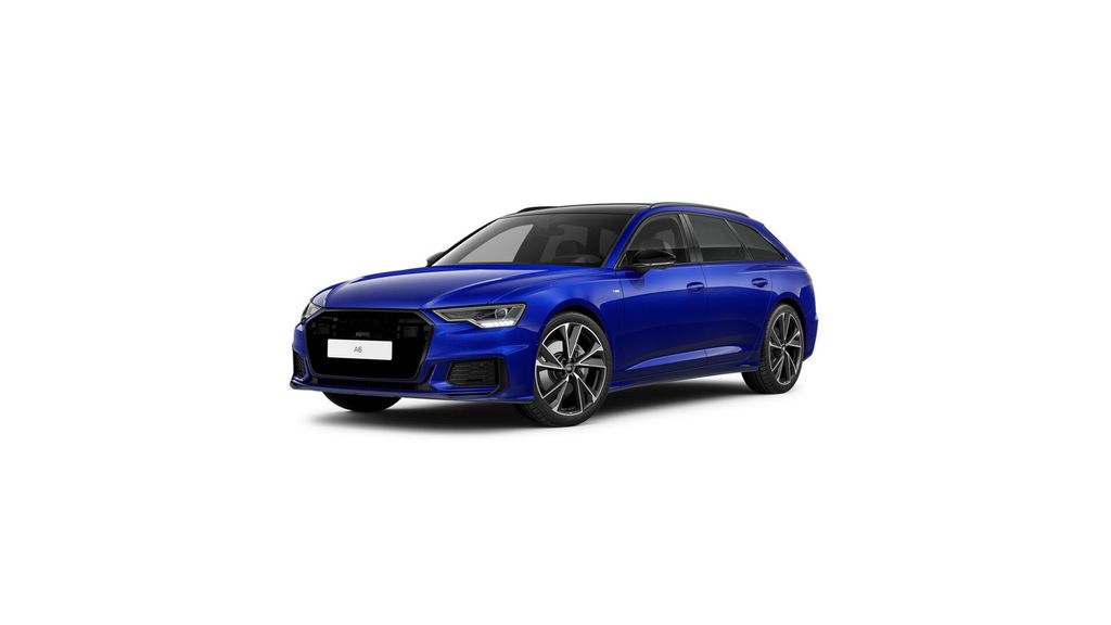 Audi A6 2022 г. Синий, пробег 41330 км