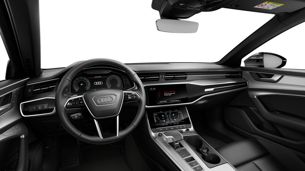 Audi A6 2022 г. Синий, пробег 41330 км