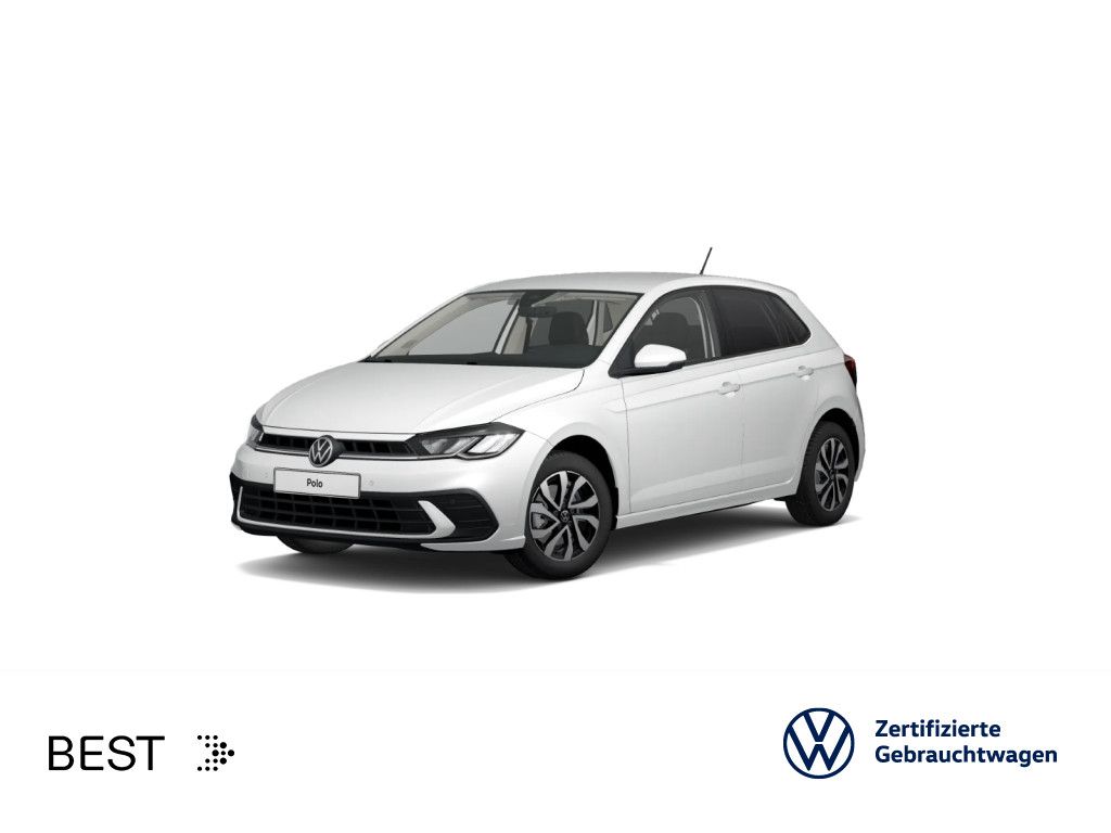 Volkswagen Polo 2023 г. Белый, пробег 37300 км