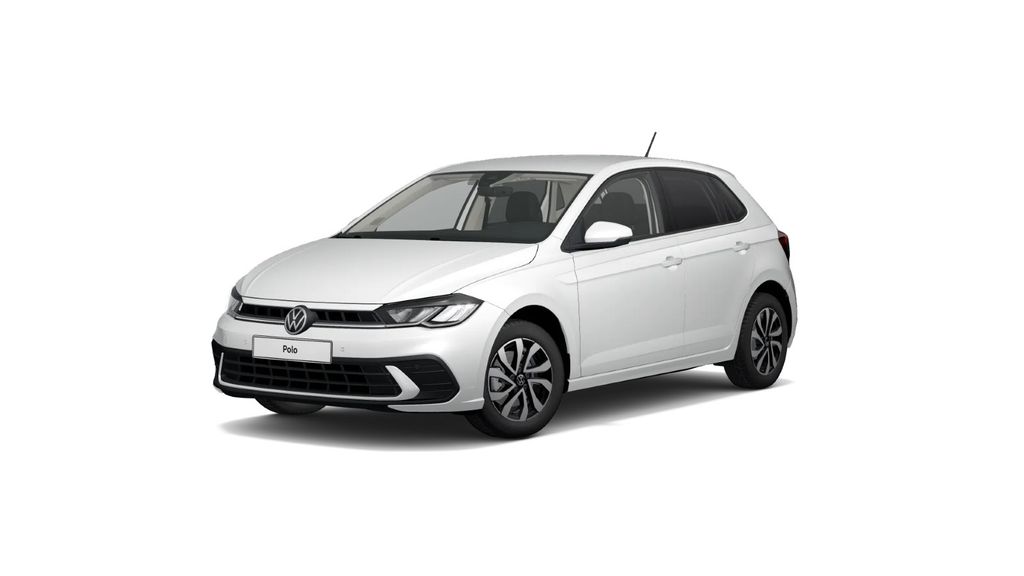 Volkswagen Polo 2023 г. Белый, пробег 37300 км