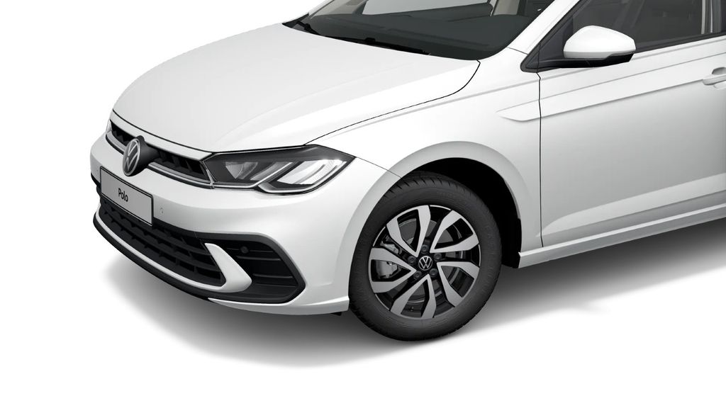 Volkswagen Polo 2023 г. Белый, пробег 37300 км