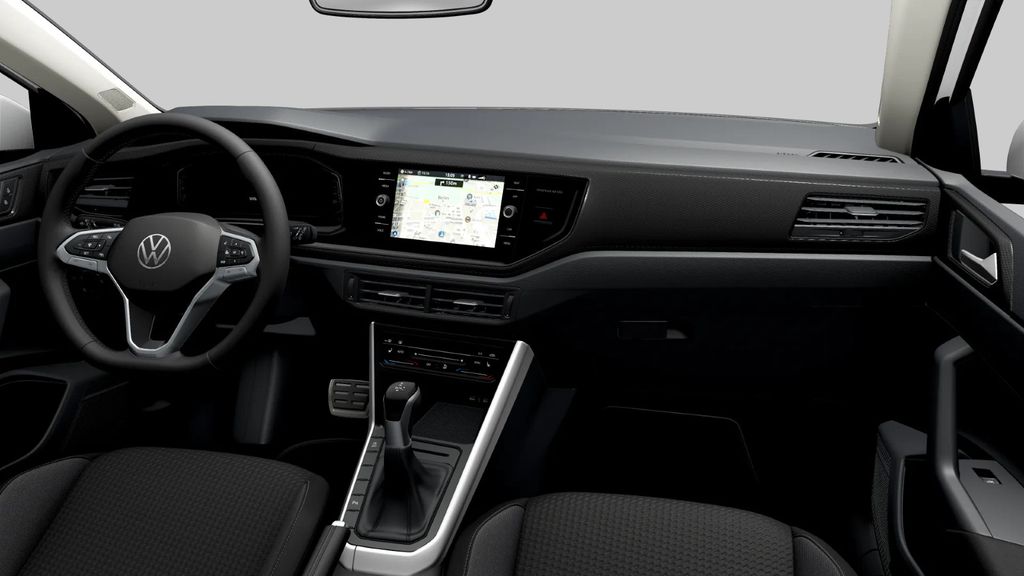 Volkswagen Polo 2023 г. Белый, пробег 37300 км
