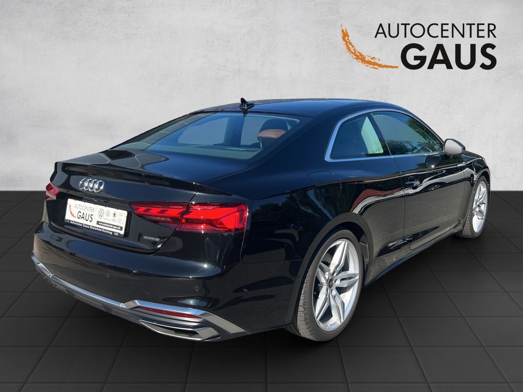 Audi A5 2022 г. Чёрный, пробег 56320 км