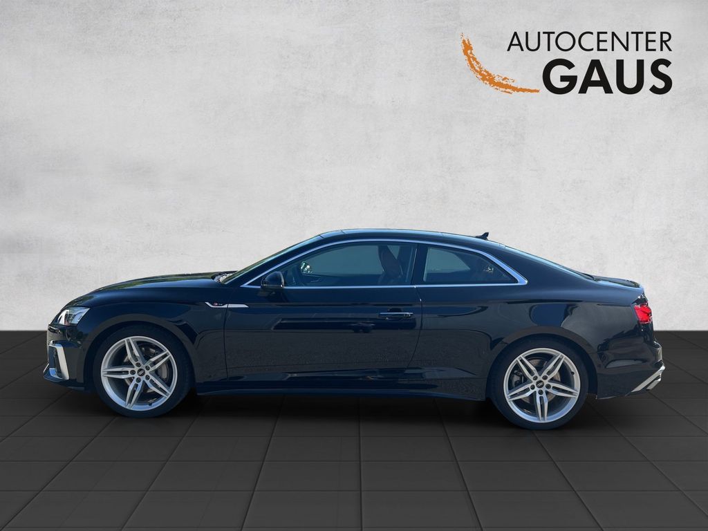 Audi A5 2022 г. Чёрный, пробег 56320 км