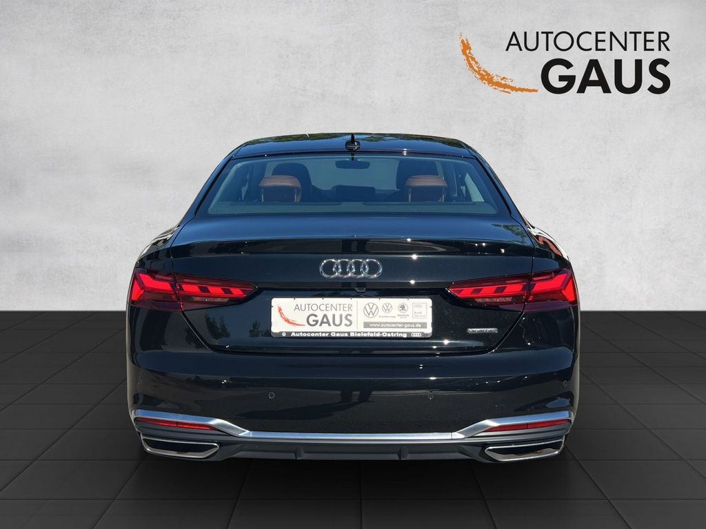 Audi A5 2022 г. Чёрный, пробег 56320 км