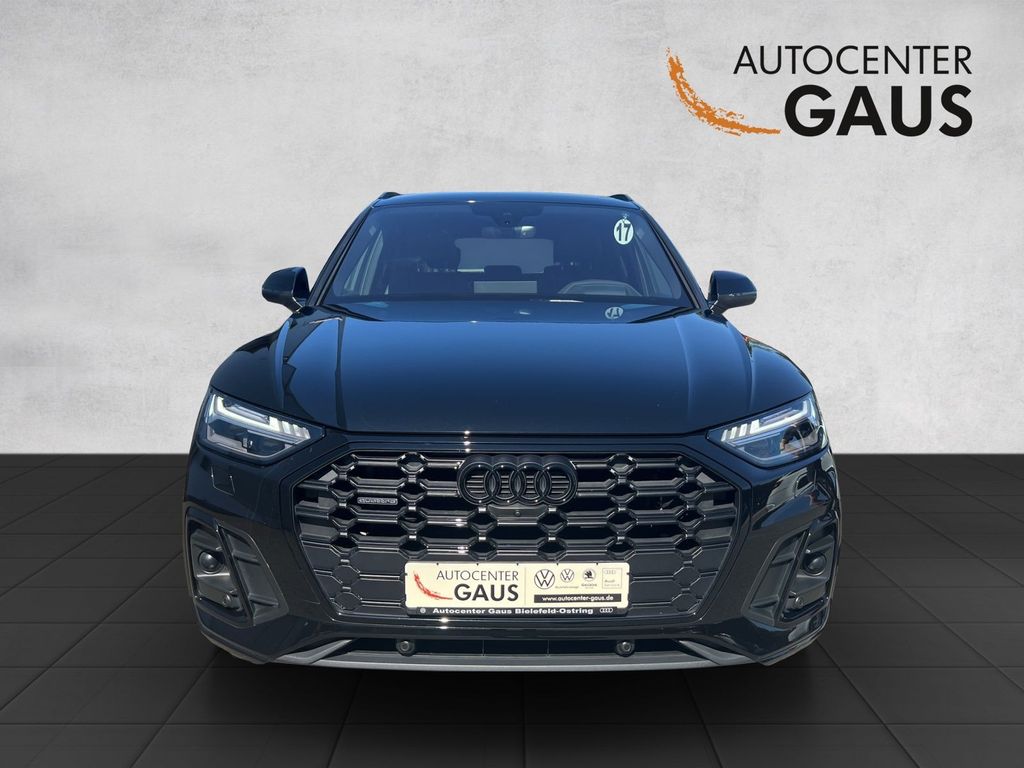 Audi Q5 2023 г. Чёрный, пробег 55232 км