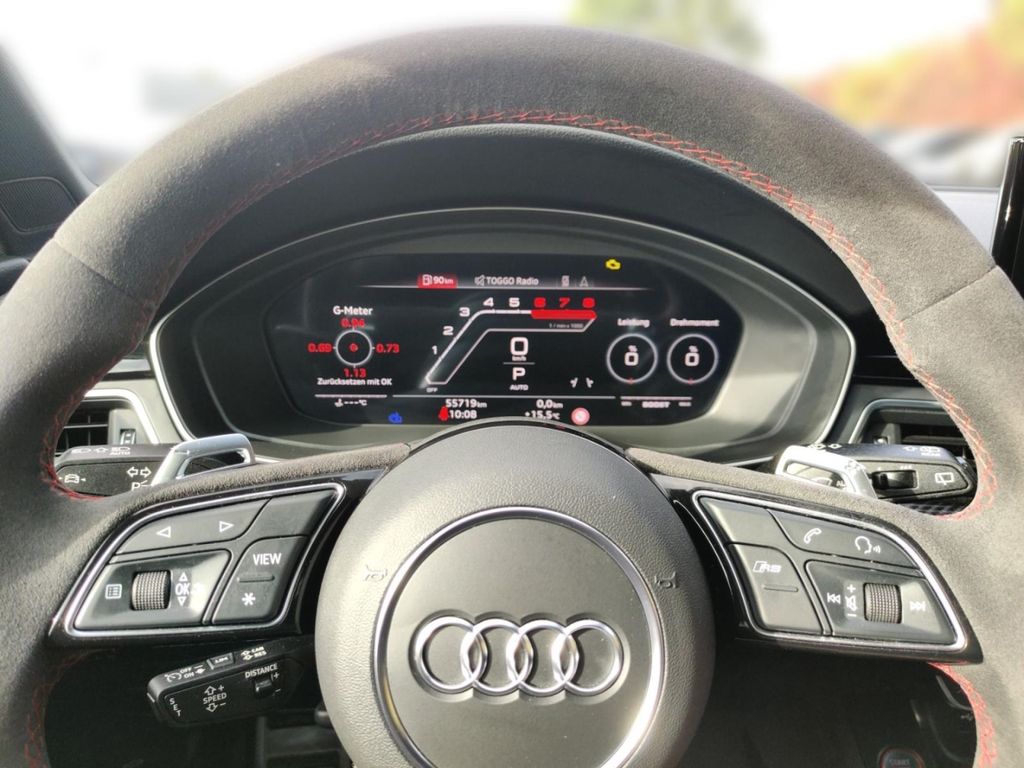 Audi RS4 2024 г. Чёрный, пробег 55800 км