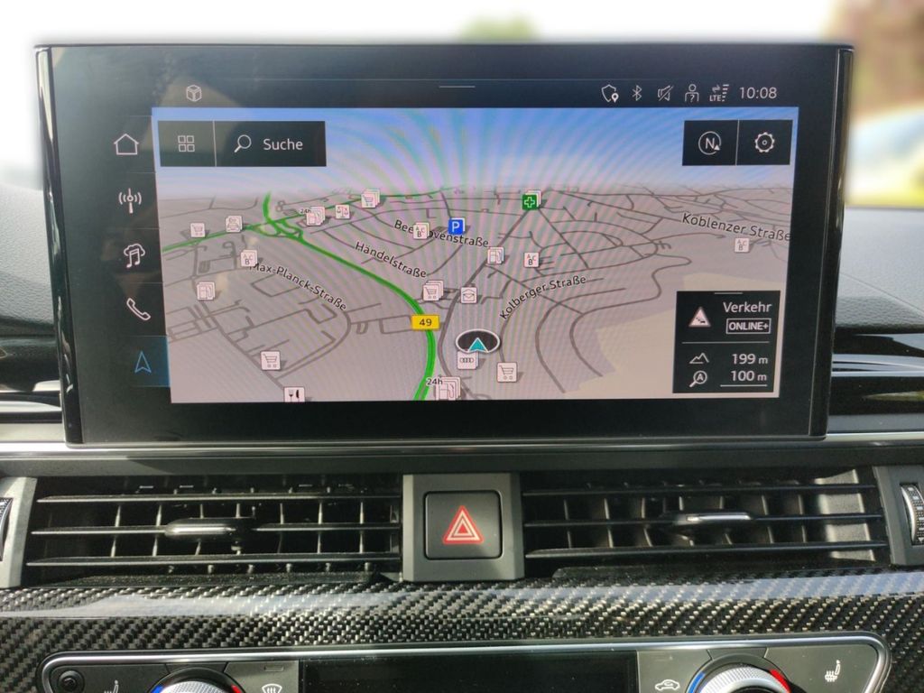 Audi RS4 2024 г. Чёрный, пробег 55800 км
