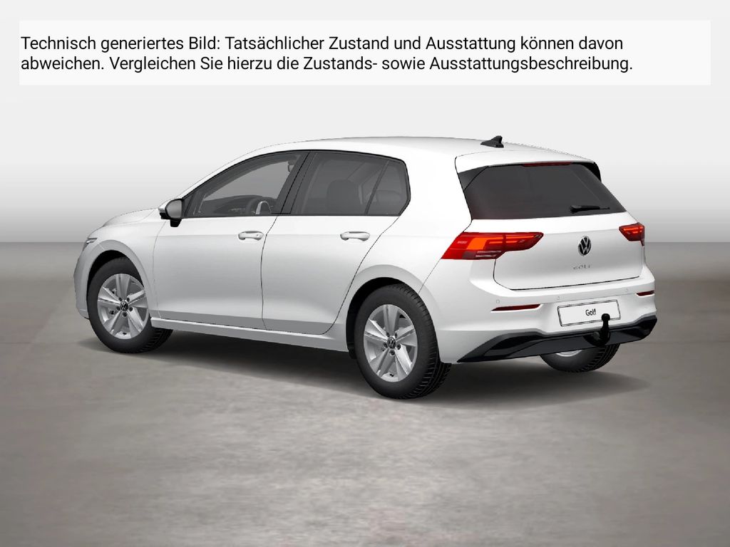 Volkswagen Golf 2023 г. Белый, пробег 39650 км