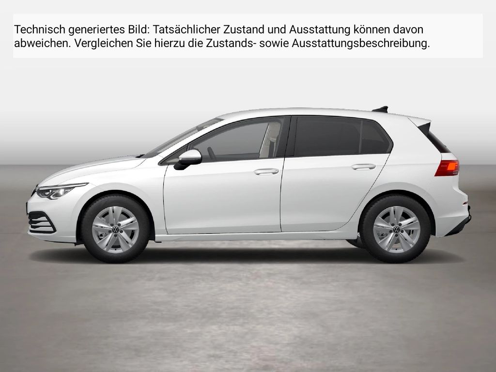 Volkswagen Golf 2023 г. Белый, пробег 39650 км