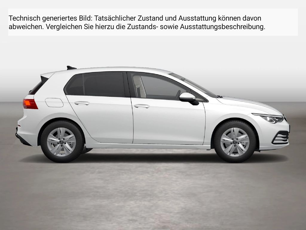 Volkswagen Golf 2023 г. Белый, пробег 39650 км