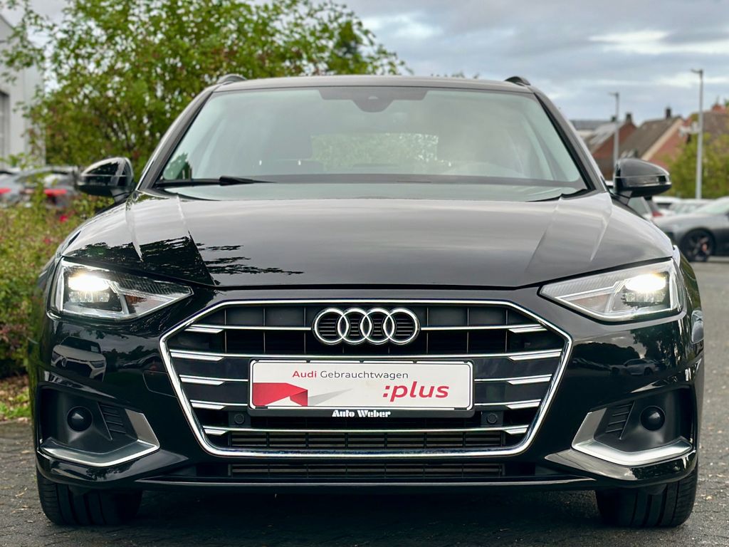 Audi A4 2023 г. Чёрный, пробег 33980 км