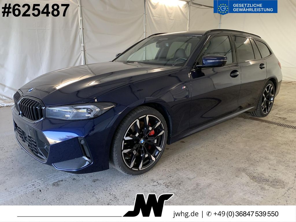 BMW 320 2024 г. Синий, пробег 49960 км