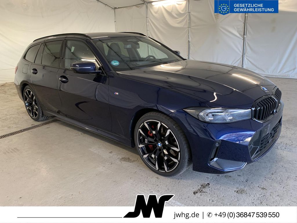 BMW 320 2024 г. Синий, пробег 49960 км