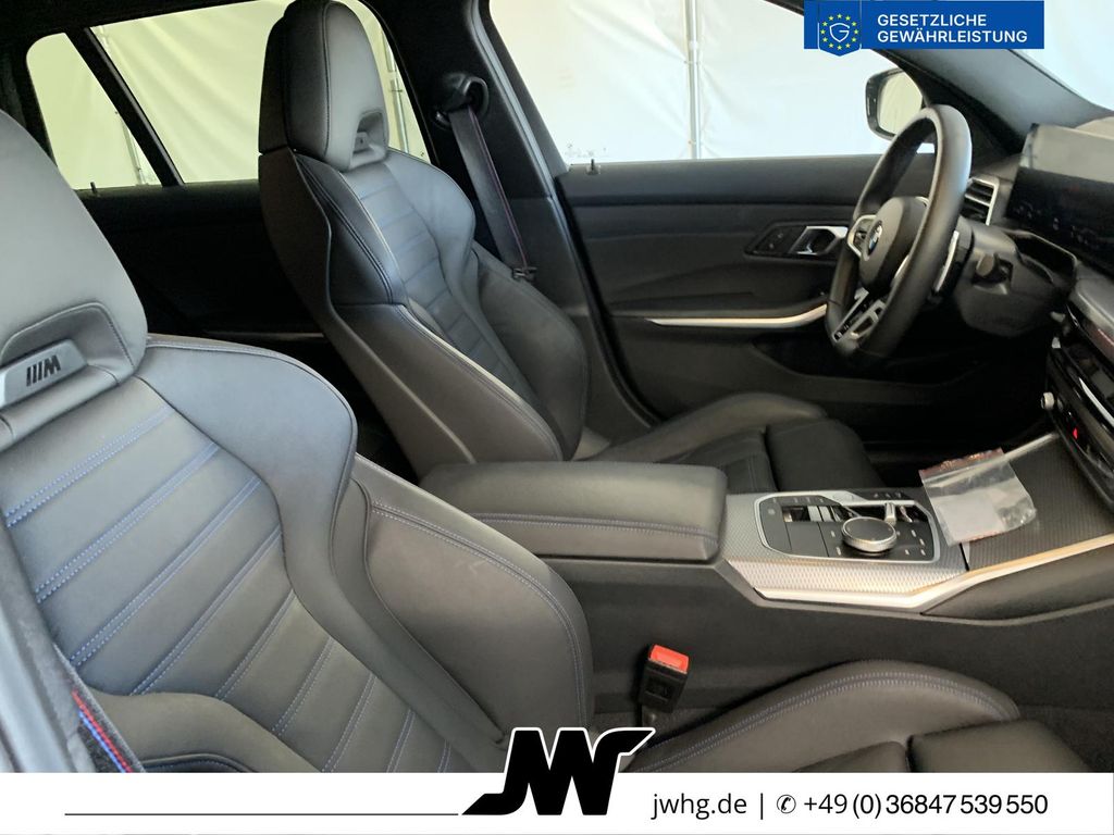 BMW 320 2024 г. Синий, пробег 49960 км