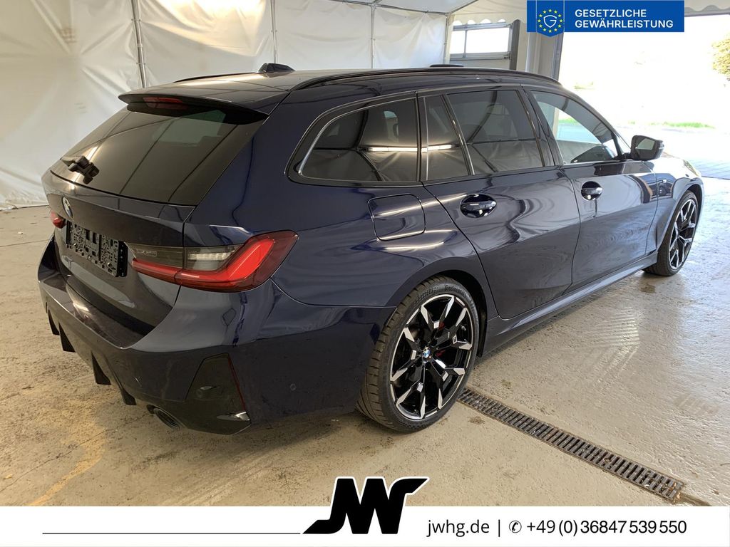 BMW 320 2024 г. Синий, пробег 49960 км