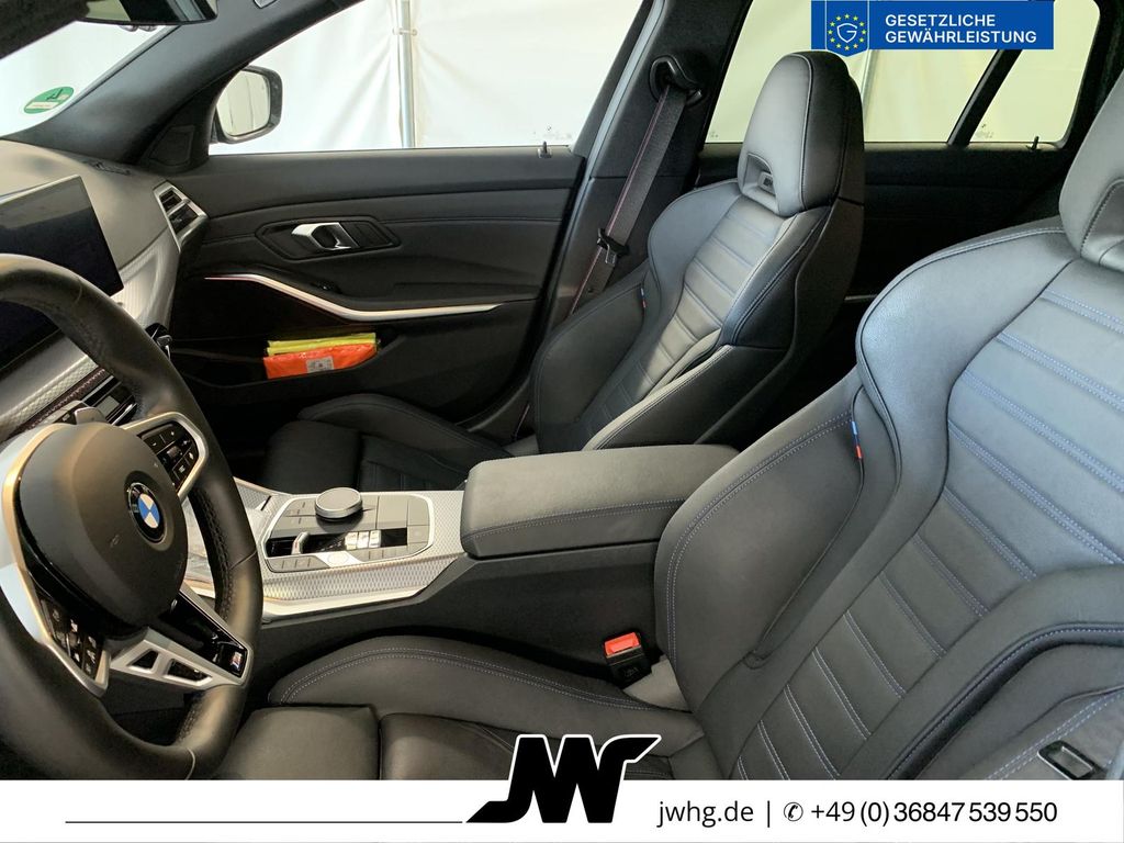 BMW 320 2024 г. Синий, пробег 49960 км