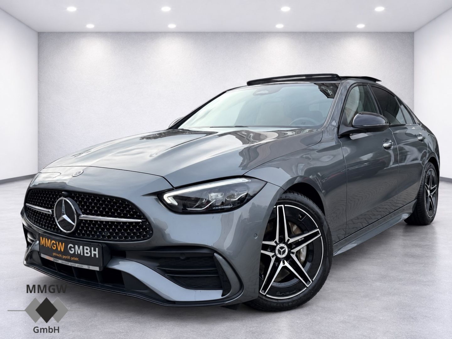 Mercedes-Benz C 300 2021 г. Серый, пробег 53551 км