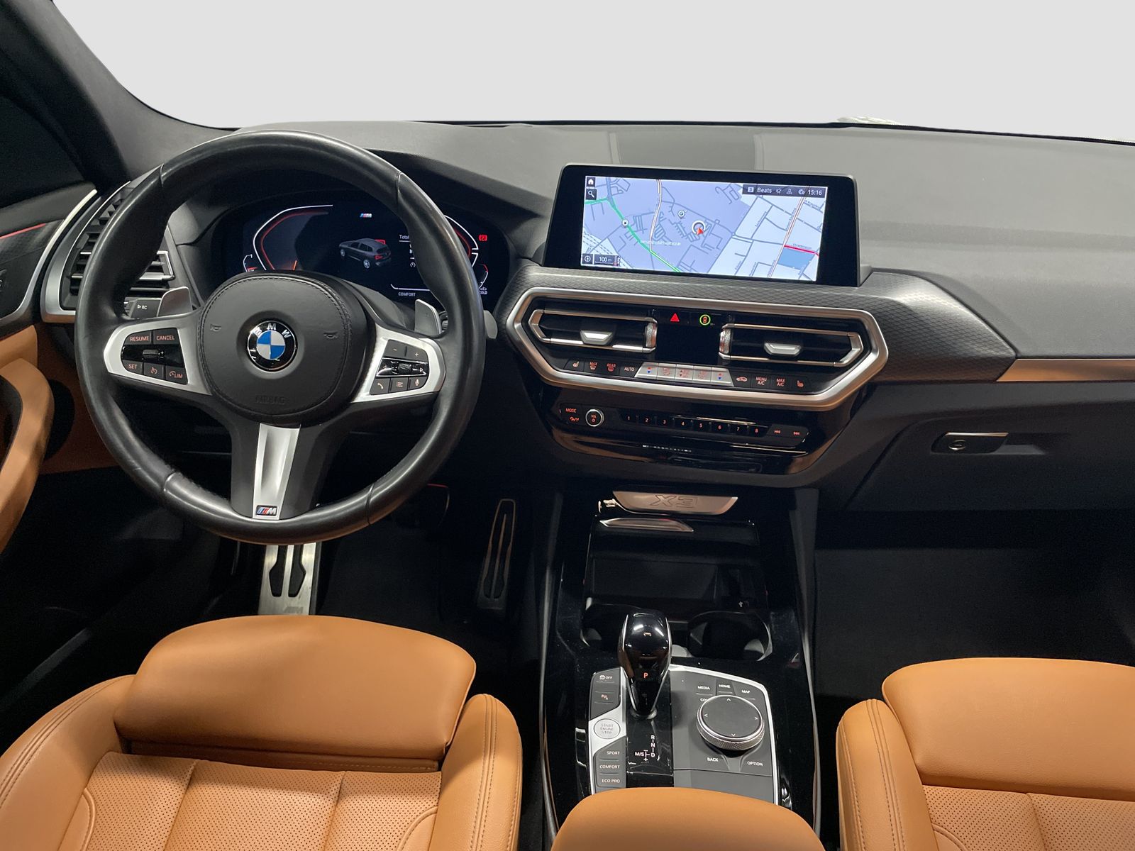 BMW X3 2023 г. Белый, пробег 56631 км